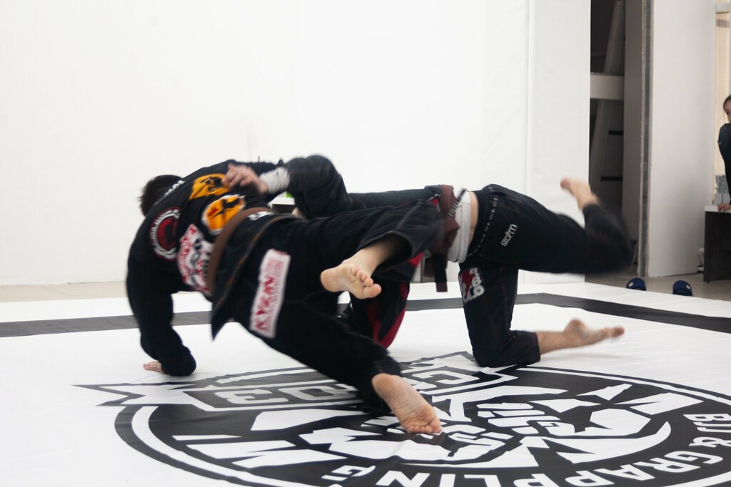Зал и тренировки клуба «Союз BJJ», Омск