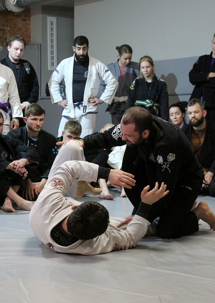 Техническая работа на татами Universal Jiu-Jitsu